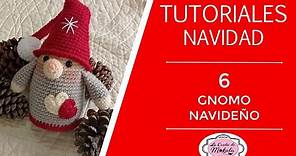 🍀 TUTORIAL DE NAVIDAD 6: GNOMO NAVIDEÑO Amigurumi | Amigurumi CHRISTMAS GNOME