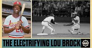 The ELECTRIFYING Lou Brock was one-of-a-kind on the field!