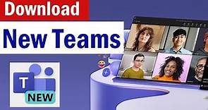 How To Download New Microsoft Teams For Windows 10 | How To Download Microsoft Teams on Laptop