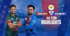 Bangladesh vs Afghanistan Highlights || 1st T20i || Afghanistan tour of Bangladesh 2023