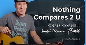 Nothing Compares 2 U by Chris Cornell/Sinéad O'Connor/Prince | Guitar Lesson & Cover