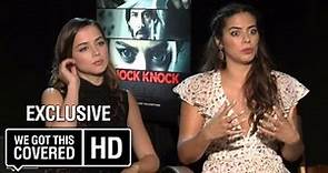 Exclusive Interview: Lorenza Izzo and Ana de Armas Talks Knock Knock [HD]