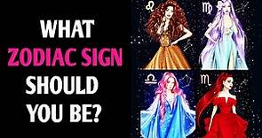 WHAT ZODIAC SIGN SHOULD YOU BE? Magic Quiz - Pick One Personality Test