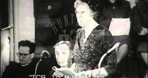 Mary Whitehouse. Archive film 91936