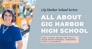 Inside Gig Harbor High School in Gig Harbor, Washington