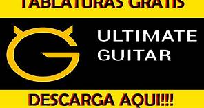Donde DESCARGAR tablaturas para GUITAR PRO gratis | Ultimate Guitar