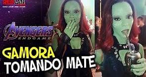 Gamora Tomando Mate y Hablando Español | COMPLETO | Zoe Saldaña | RedLan Comics