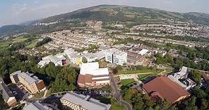 Pontypridd Campus Aerial Tour - University of South Wales