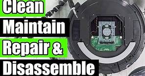 How to Clean, Maintain, Repair, and Disassemble EVERYTHING on a Roomba 600 Series (690 675 650, etc)