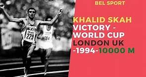 Khalid Skah victory -World Cup London UK -94-10000 m