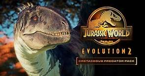 DLC Dinosaurios CARNÍVOROS del Cretácico! - Jurassic World Evolution 2.