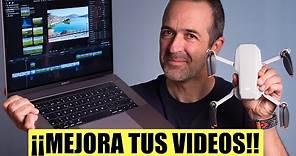 Mis MEJORES TRUCOS para EDITAR videos de DRON (CON EJEMPLO REAL)