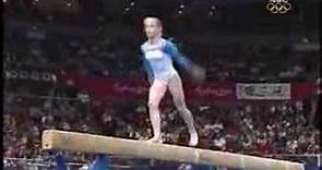 Yelena Zamolodchikova - 2000 Olympics Team Finals - Balance Beam