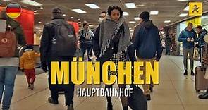 München Walking Tour | Walking in München Hauptbahnhof (Central Station)