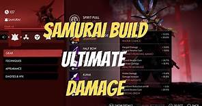 Samurai Build Ultimate Damage (Resolve gain & Damage) | Ghost of Tsushima Legends