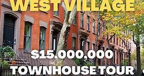 $15,000,000 West Village Townhouse Tour || NEW YORK CITY