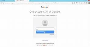 How To Log In To Picasa | Picasa Login | Photosharing Site