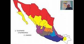 División política de México