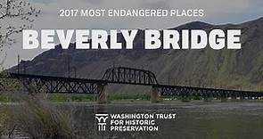 Beverly Bridge - Most Endangered Places - Washington State - 2017