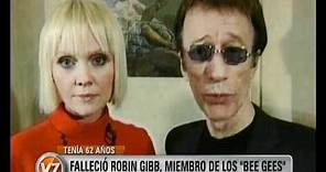 Visión Siete: Murió Robin Gibb, el cantante de los Bee Gees