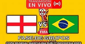 INGLATERRA🏴󠁧󠁢󠁥󠁮󠁧󠁿 VS 🇧🇷 BRASIL EN VIVO - COPA MUNDIAL SUB-17 2023 - POR FÚTBOL MAGNO