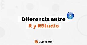 ¿Cual es la diferencia entre R y RStudio?