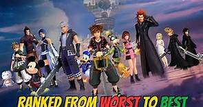 Every Kingdom Hearts Game Ranked From Worst To Best!