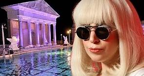 Lady Gaga Filming Music Video at Hearst Castle & Real Housewives of Beverly Hills Music Video!