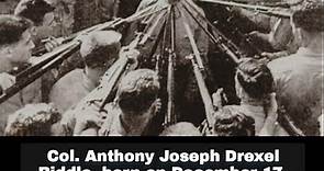 your way to Success The Terrible Story Of Col. Anthony Joseph Drexel Biddle. #history