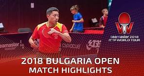 Xu Xin vs Wang Yang | 2018 Bulgaria Open Highlights (R32)