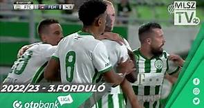 Carlos Daniel Auzqui gólja a Ferencvárosi TC - MOL Fehérvár FC mérkőzésen