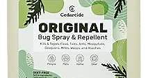 Cedarcide Original Bug Spray | Repel & Kill Fleas, Ticks, Mosquitoes, Mites, Ants & Chiggers | for use on People, Pets & Home | Natural Cedar Oil | Eco-Friendly | Gallon