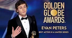Golden Globes 2023 Evan Peters Acceptance Speech (Best Actor in a Limited Series)