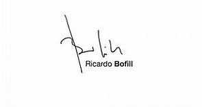 RICARDO BOFILL Fundación Arquia