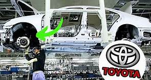 Así es como TOYOTA Fabrica sus Autos en Japón