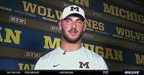 Jake Butt's Favorite Jim Harbaugh Story: "He hit the podium and..."