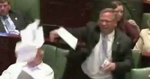 Illinois lawmaker, Rep. Mike Bost explains angry outburst
