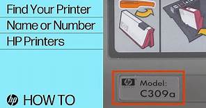 Find Your Printer Name or Number | HP Printers | HP Support