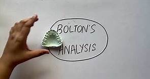 "Bolton's Analysis in Orthodontics: A Comprehensive Overview"