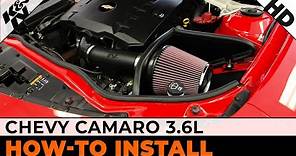 Chevy Camaro 3.6L [#57-3078] Air Intake Installation