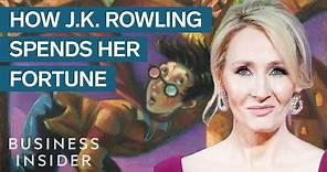 How J.K. Rowling Makes And Spends Her Fortune