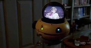 The robot Weebo in Flubber (1997) uses memes to communicate
