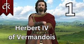 Herbert IV of Vermandois - Crusader Kings 3 - Part 1
