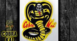 Dibujo de COBRA KAI | Cómo dibujar el logo de Cobra Kai