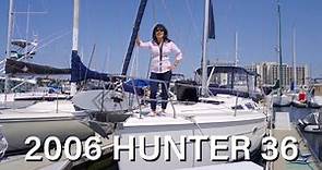 2006 Hunter 36 Yacht for Sale - Walk Through Video With AGL Yacht Sales