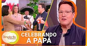 Raúl González muy conmovido en el show por el Día del Padre | Despierta América | Hoy | 16 de junio