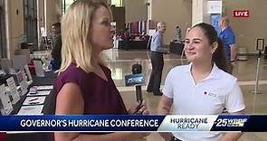 WPBF 25 News at Governor's Hurricane Conference in Palm Beach County