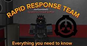Rapid response team basics: everything you need to know about RRT (SCP ROLEPLAY