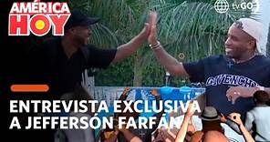 América Hoy: Entrevista exclusiva con Jefferson Farfán (HOY)
