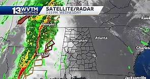 Live Radar: Severe weather alert day in Alabama